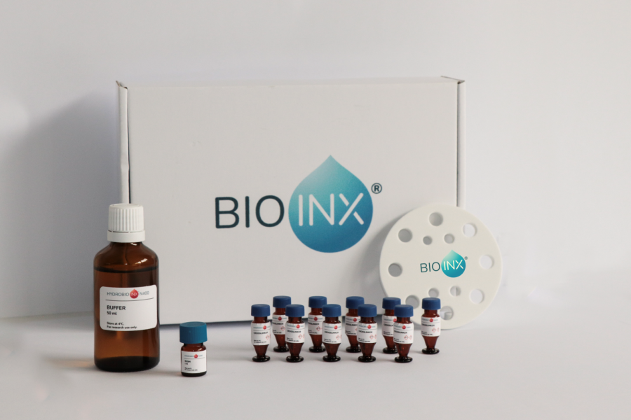 The new HYDROBIO INX N400 kit is suitable for a total of 10 prints in the presence or absence of living cells.