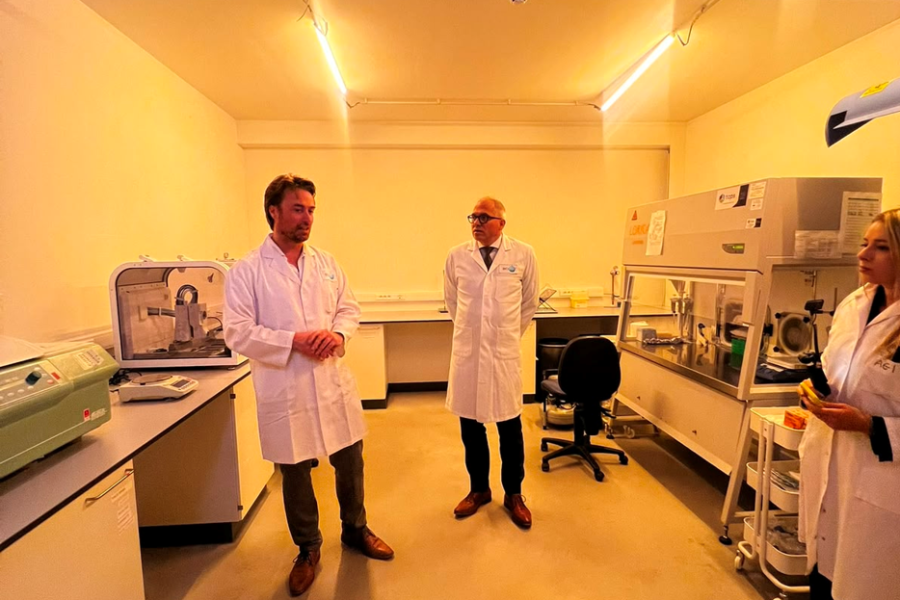 Lab visit