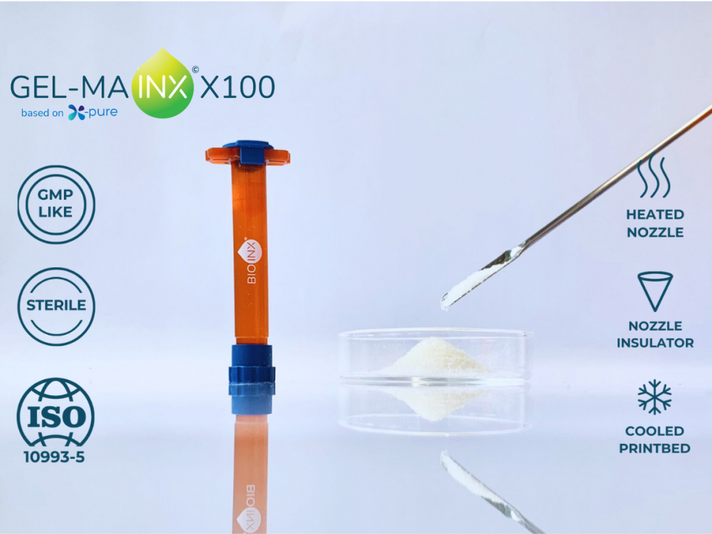 GEL-MA INX X100 based on X-Pure