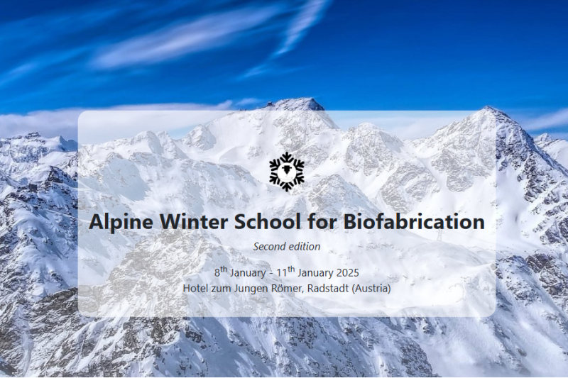 Alpine Winter School for Biofabrication 2025